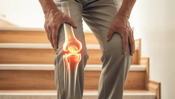 Treppensteigen fällt schwer: Diese 3 Tests zeigen Gelenkprobleme